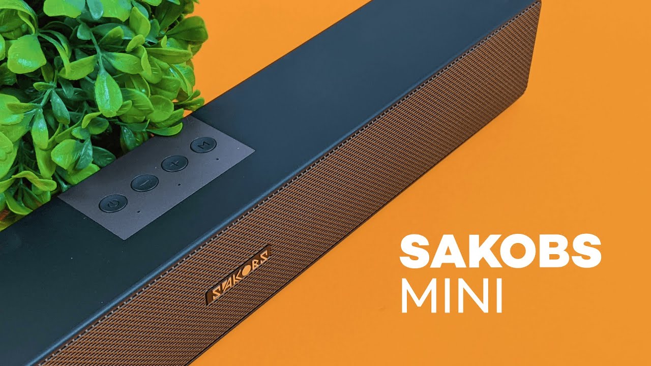 video thumbnail for 'Sakobs Mini Soundbar Computer Speaker DS5103'