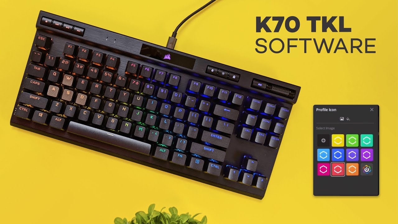 video thumbnail for 'CORSAIR K70 Keyboard iCue Software (Setup & Tutorial)'