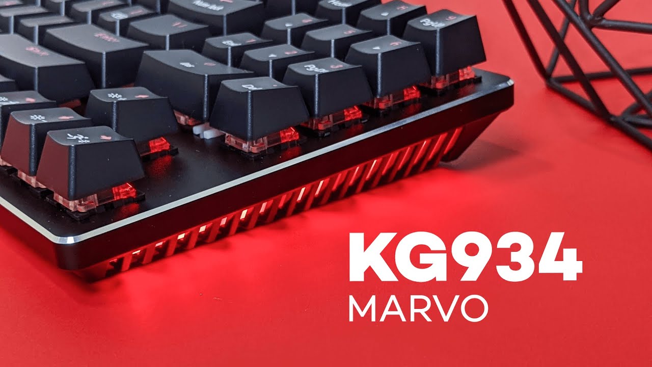 video thumbnail for 'Marvo KG934 Mechanical Keyboard Review'