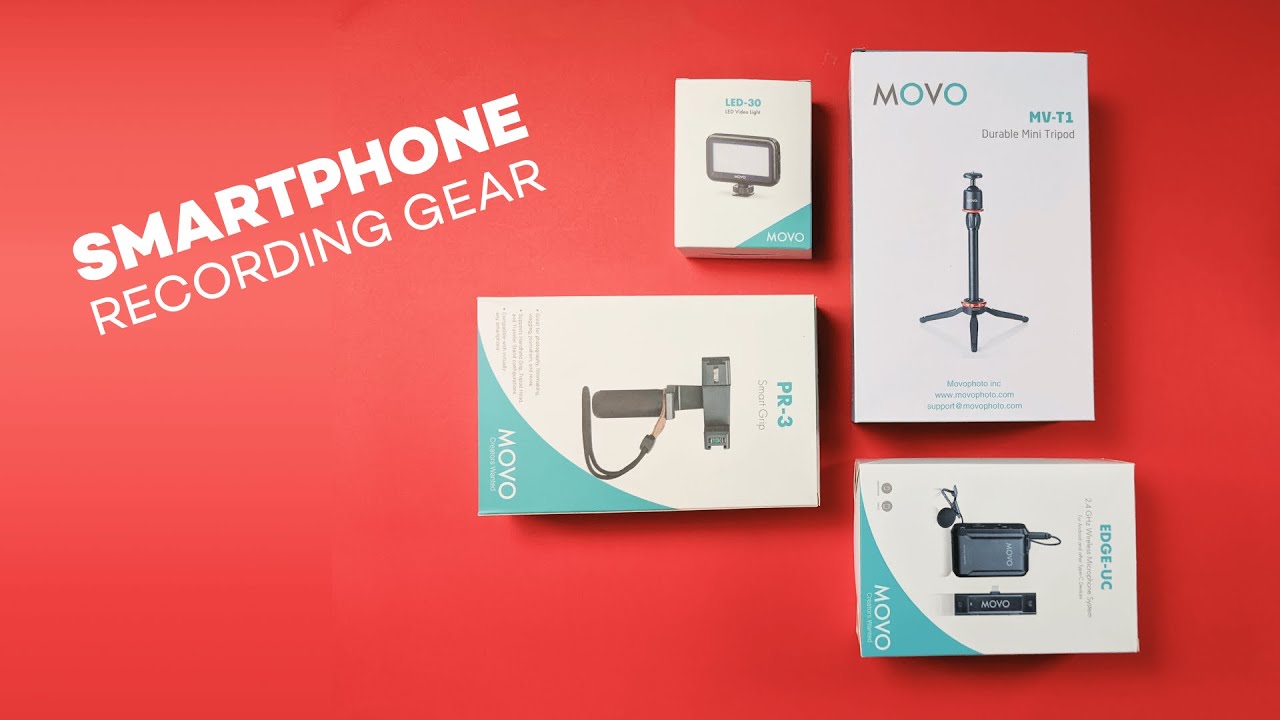 video thumbnail for 'Movo Smartphone Creators Kit + Ruittos Selfi Stick'