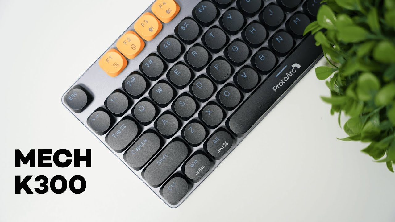 video thumbnail for 'Upgrade Your Setup with the ProtoArc MECH K300 Keyboard!'