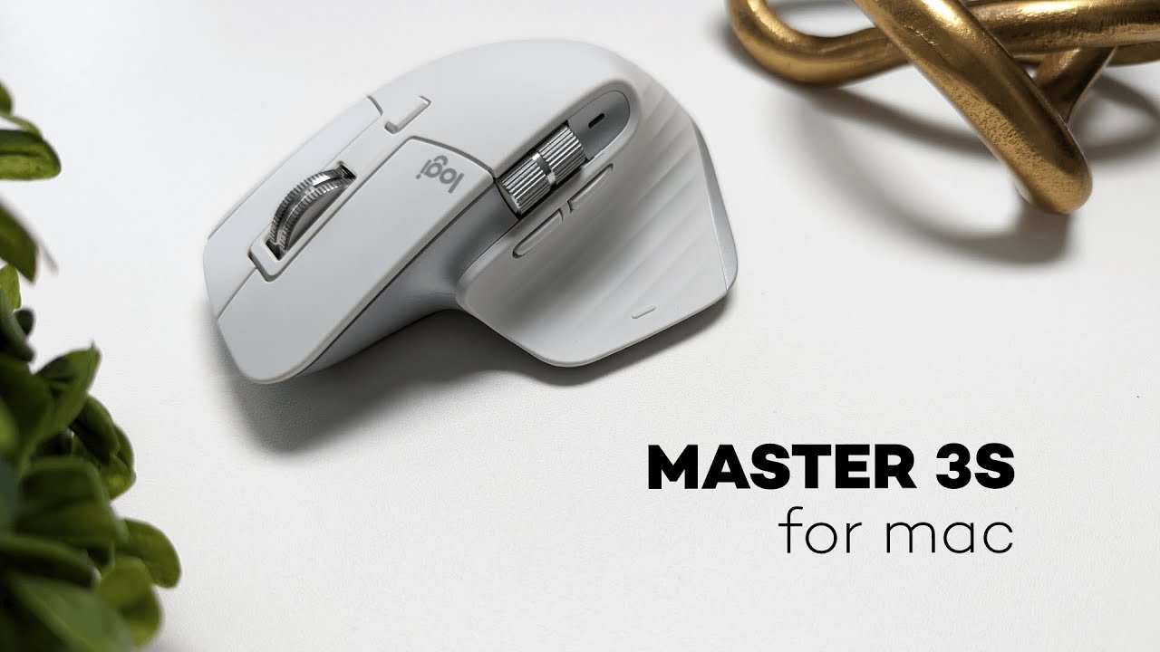 video thumbnail for 'Logitech MX Master 3s for Mac Mouse Review'