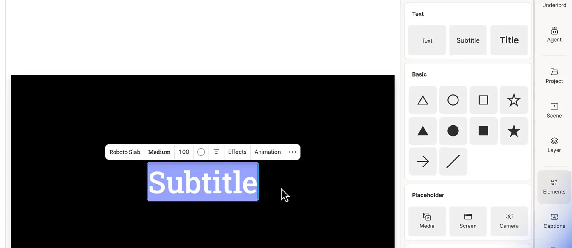 Create a Typewriter Text Effect in Descript