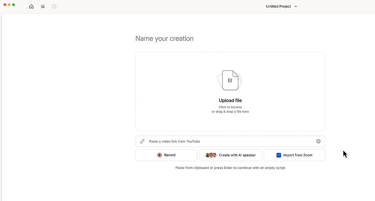 Create a Typewriter Text Effect in Descript