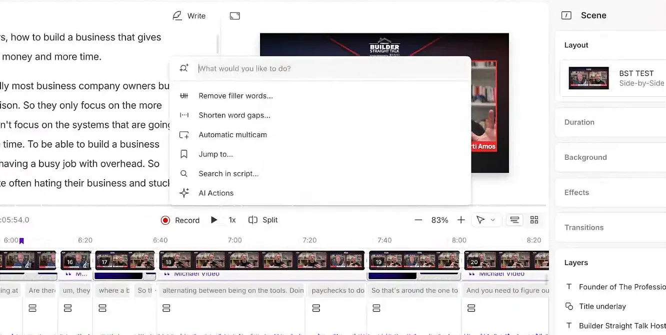 New Descript Timeline: A Comprehensive Step-by-Step Walkthrough