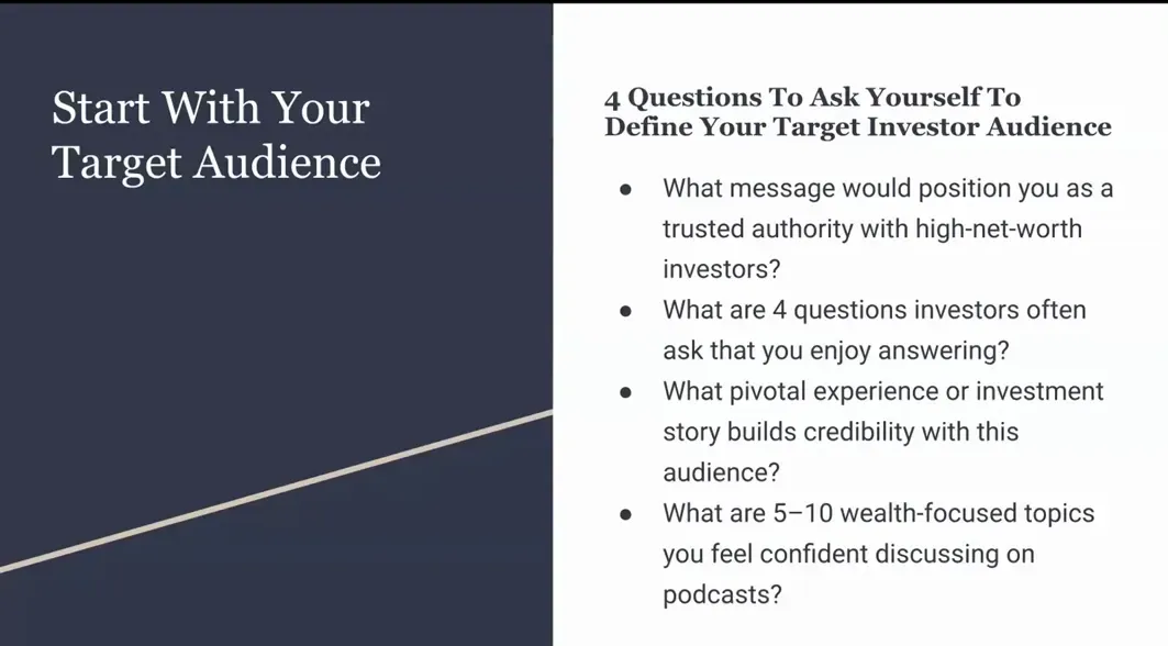 Questions to ask yourself before pitching to podcasts