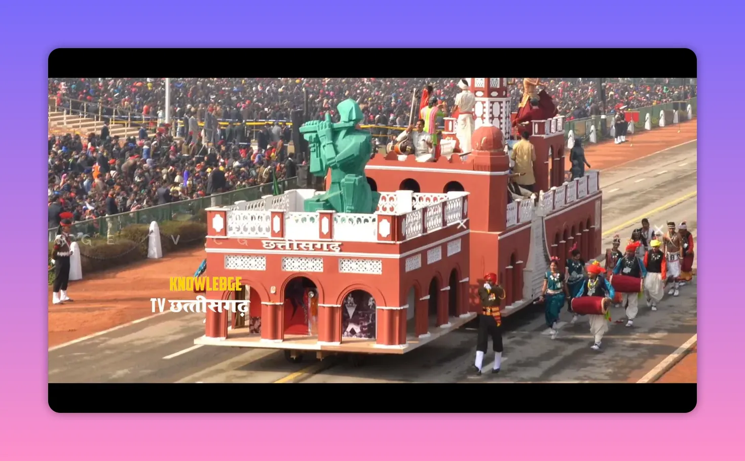 Traditional Indian musical instruments (on display in a museum case) at the university collection