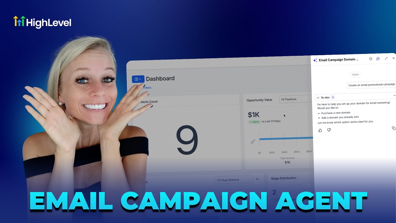 video thumbnail for 'How To Build an AI Powered Email Campaign with HighLevel'