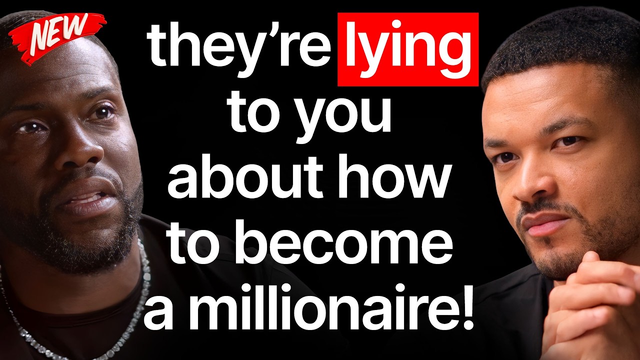 video thumbnail for 'Kevin Hart: They're Lying To You About How To Become A Millionaire! I Was Doing 28 Sets A Weekend!'