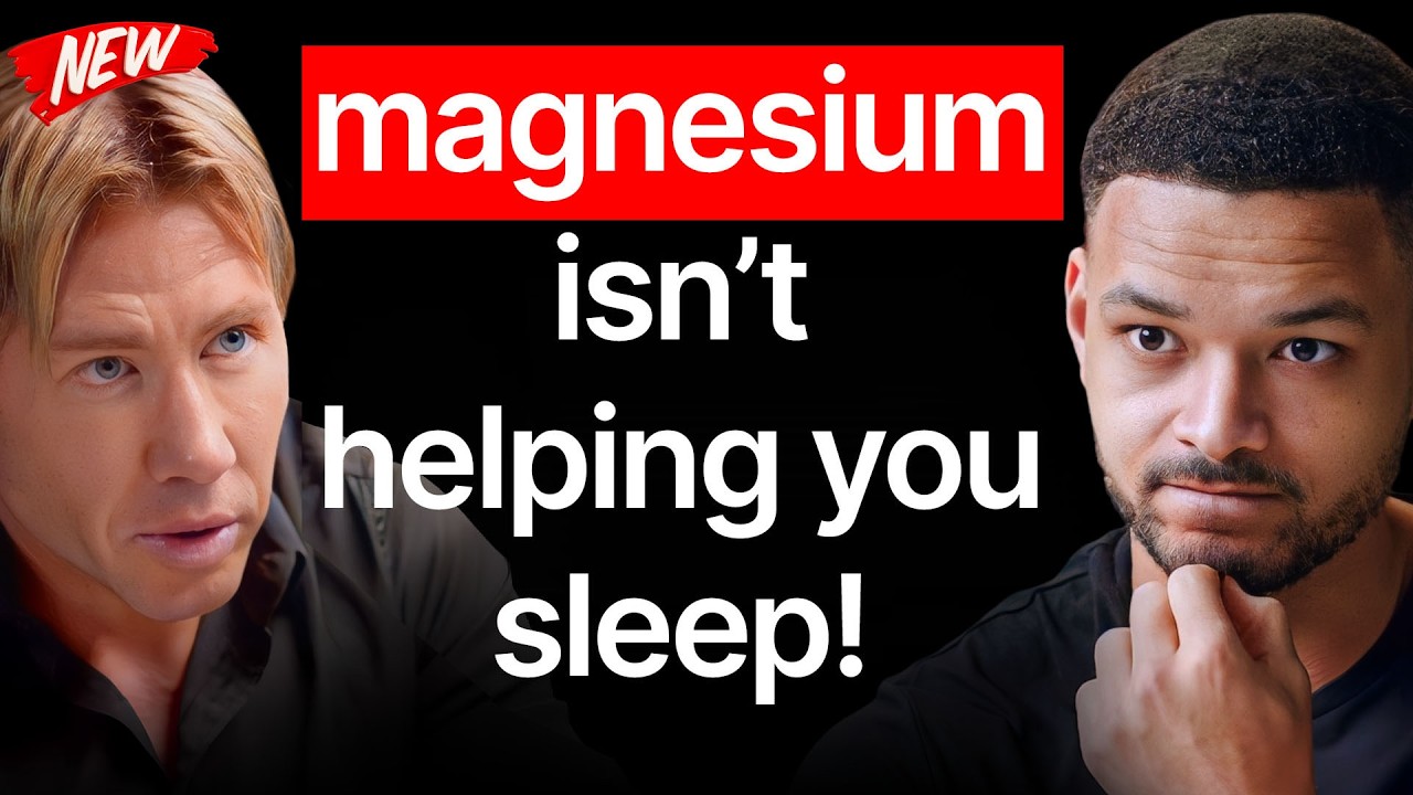 video thumbnail for 'Matthew Walker: Magnesium Isn’t Helping You Sleep! This Sleep Habit Increases Heart Disease 57%!'
