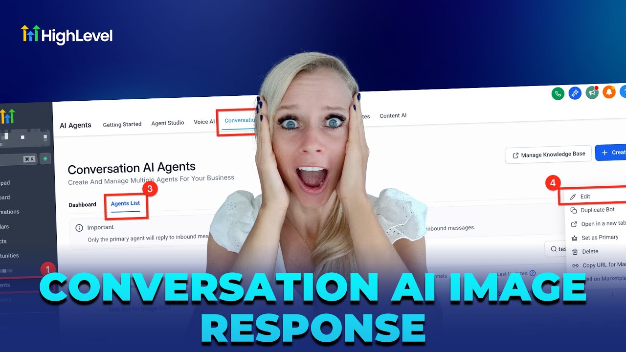 video thumbnail for 'How To Activate Image Analysis in HighLevel AI Bots'