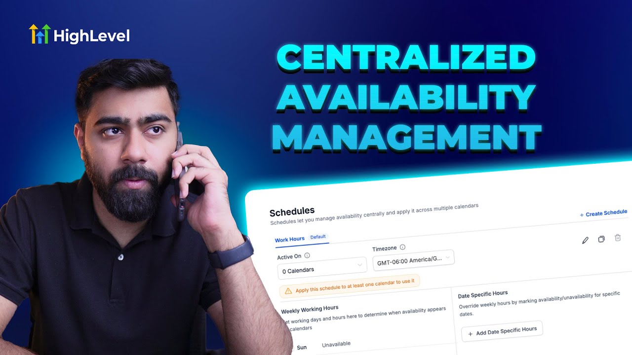 video thumbnail for 'How To Centralize Staff Scheduling in HighLevel'