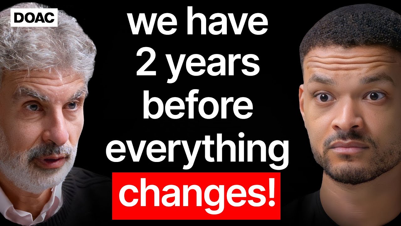 video thumbnail for 'Creator of AI: We Have 2 Years Before Everything Changes! These Jobs Won't Exist in 24 Months!'