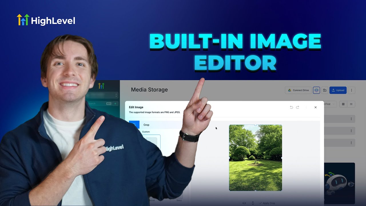 video thumbnail for 'How To Edit Images Directly in HighLevel'