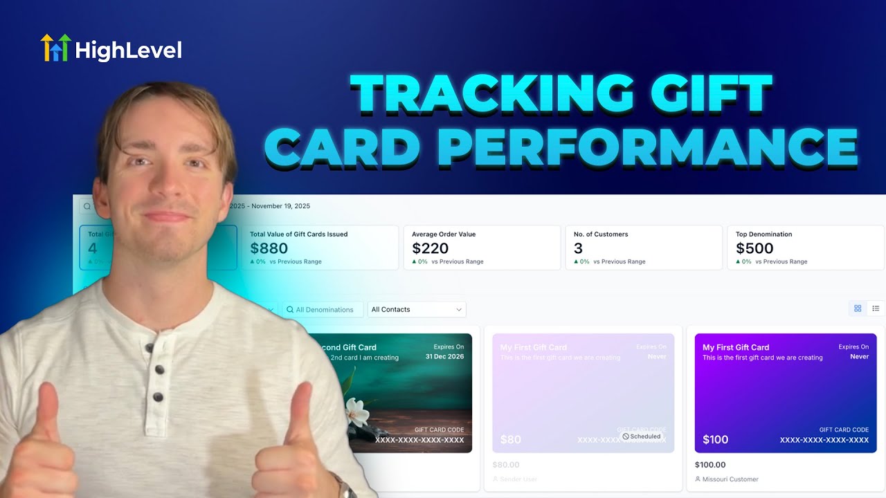 video thumbnail for 'How To Track Gift Card Performance Analytics'