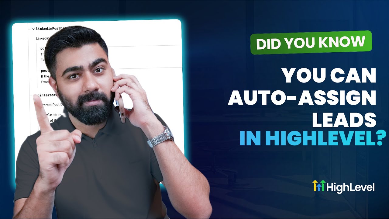 video thumbnail for 'Did You Know You Can Auto Assign Leads in HighLevel?'