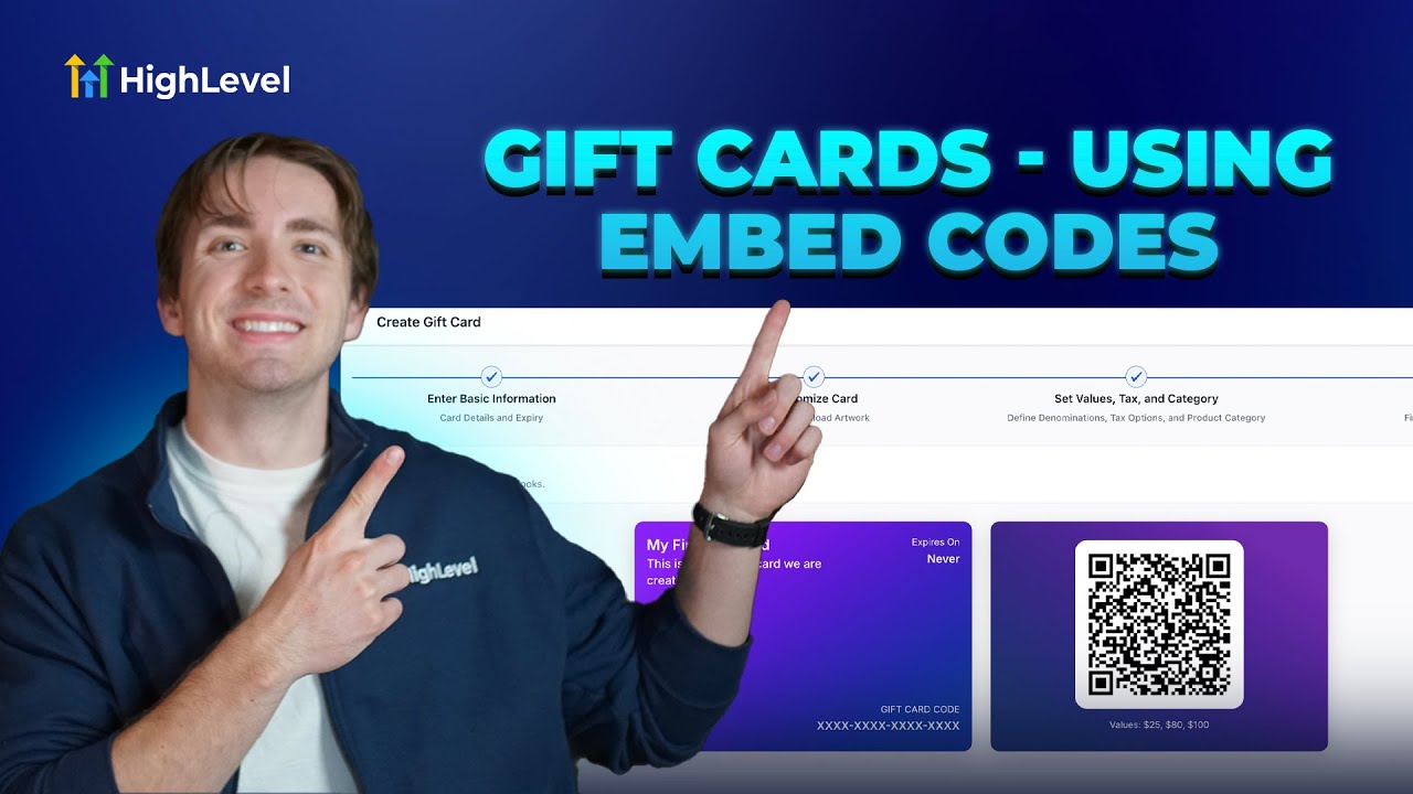 video thumbnail for 'Selling Gift Cards Using the Embed Code'
