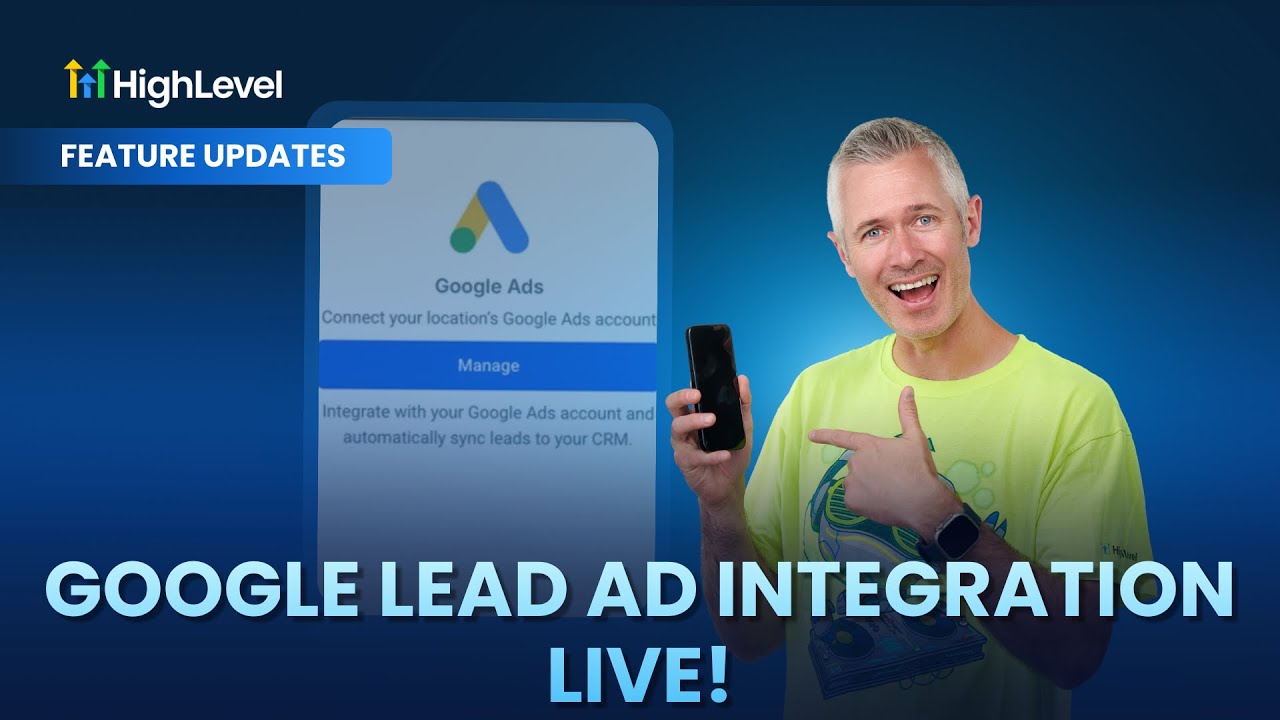 video thumbnail for 'Google Lead Ad Integration Live!'