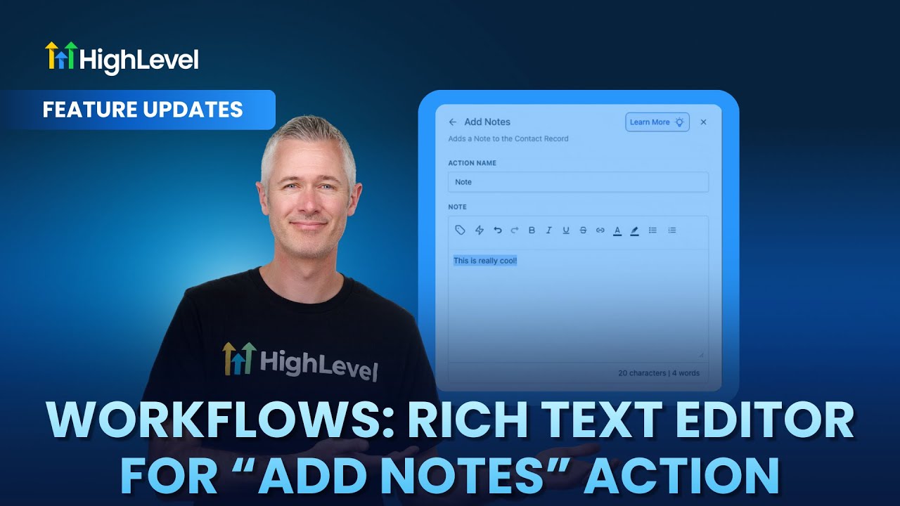 video thumbnail for 'Workflow: Rich Text Editor for 