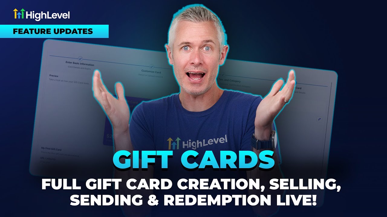 video thumbnail for 'Gift Cards – Full Gift Card Creation, Selling, Sending & Redemption Live!'