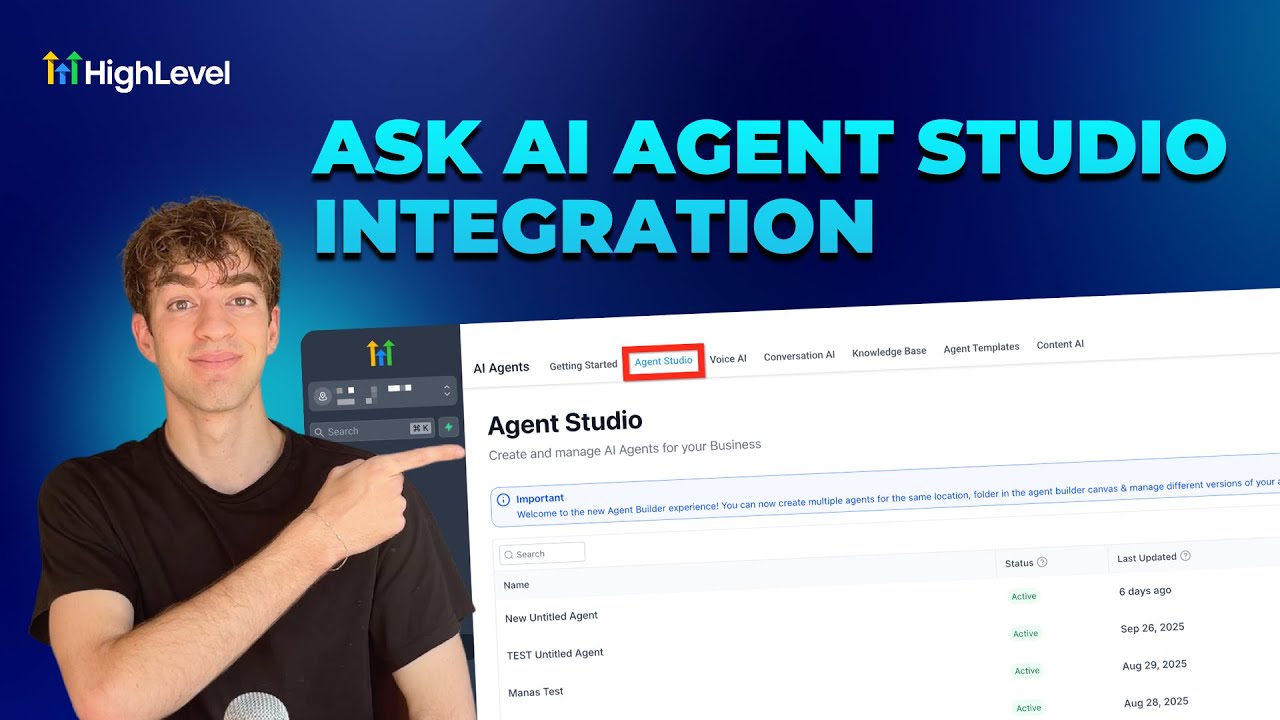 video thumbnail for 'How To Seamlessly Integrate Custom Agents into Ask AI with HighLevel'