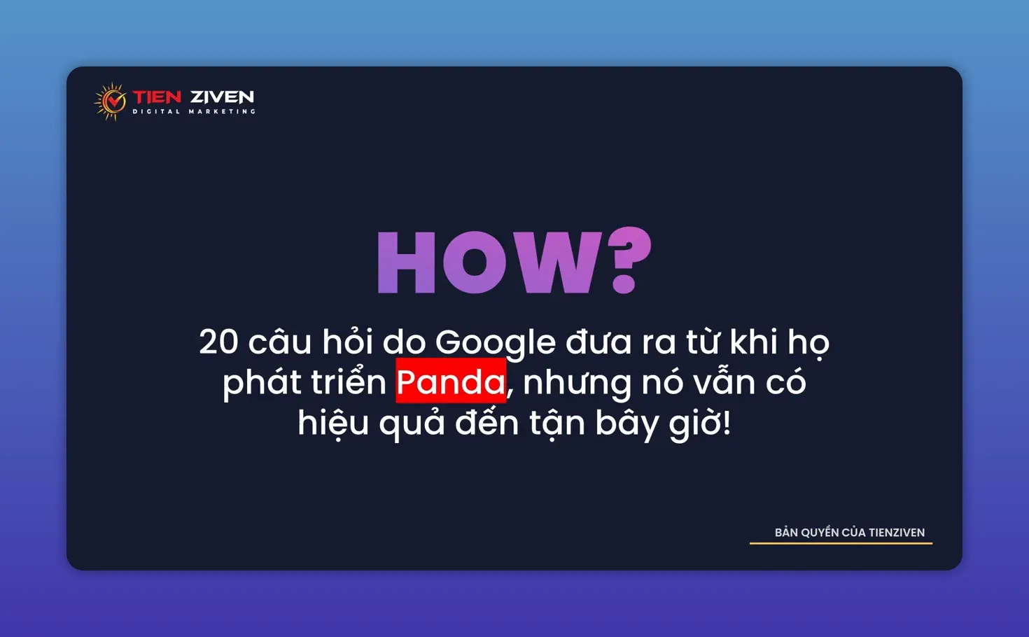 Sơ đồ bốn nhóm của bộ 20 câu hỏi đánh giá nội dung