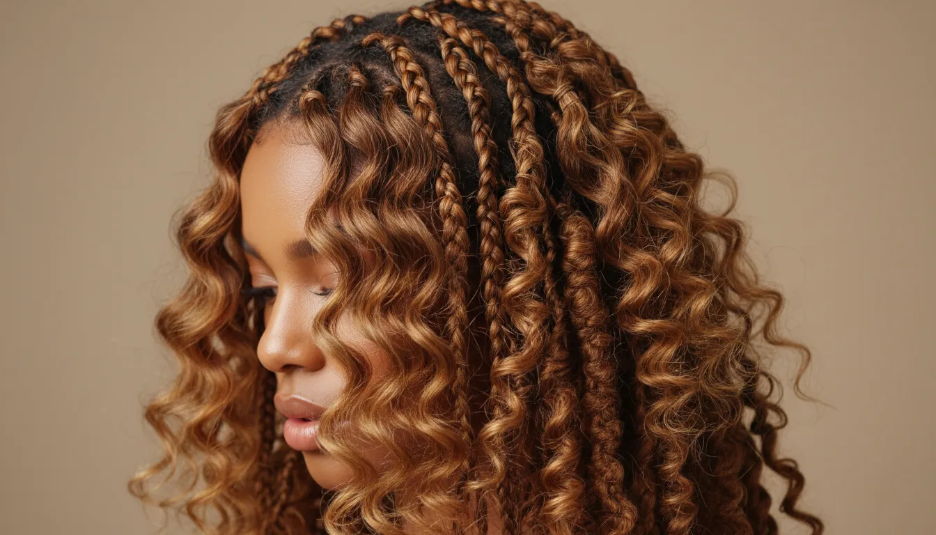Boho Braids and Boho Locs Combo: Human Hair Body Wave + Springy Twist Wrap