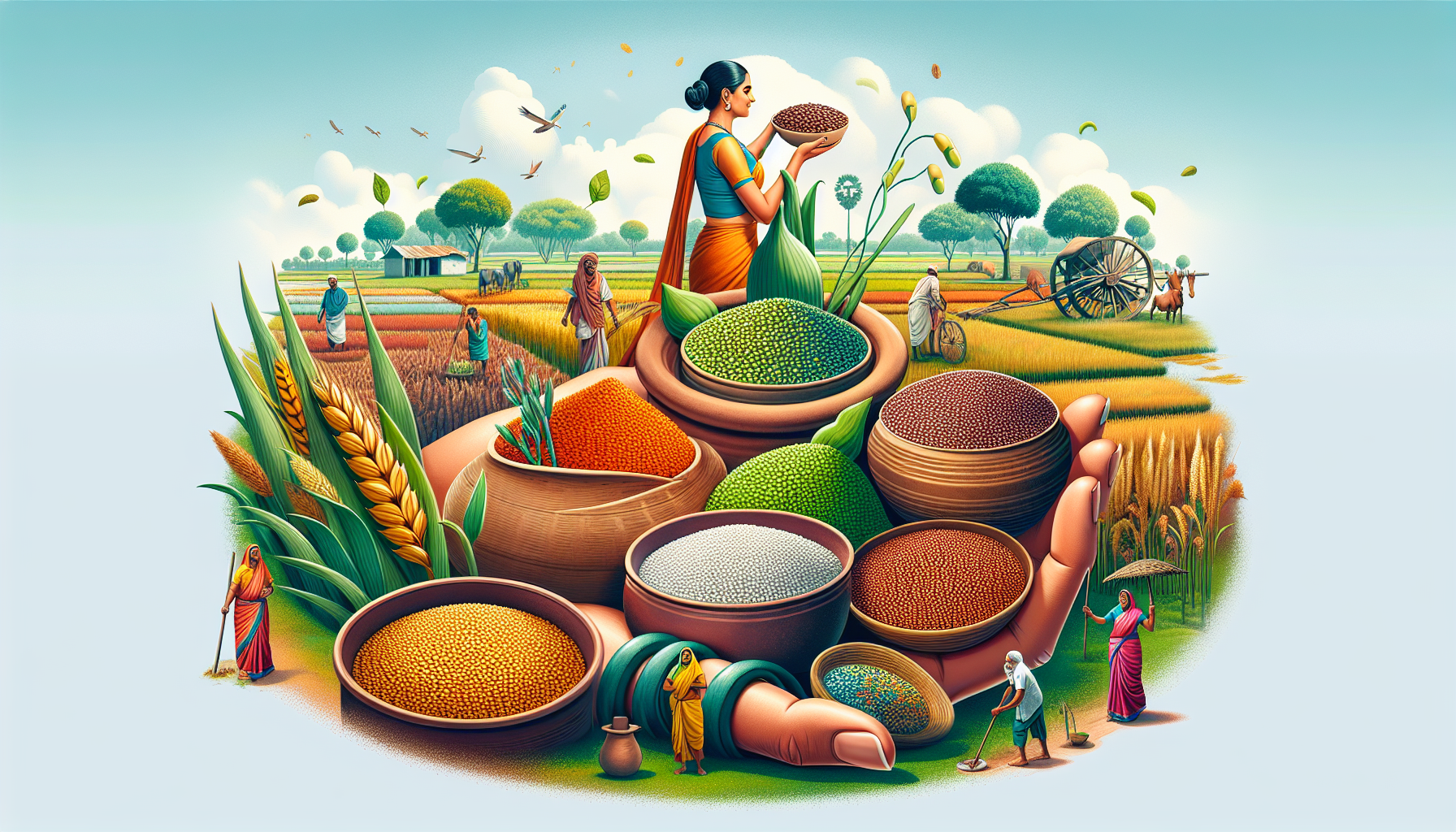 Featured image for the blog, "Top Herbs for Hair Growth & Health"
