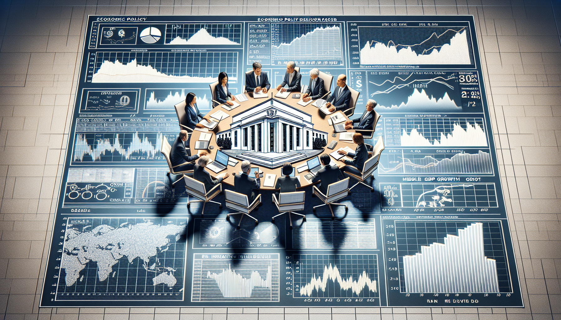 Illustration of the Federal Reserve's monetary policy decisions