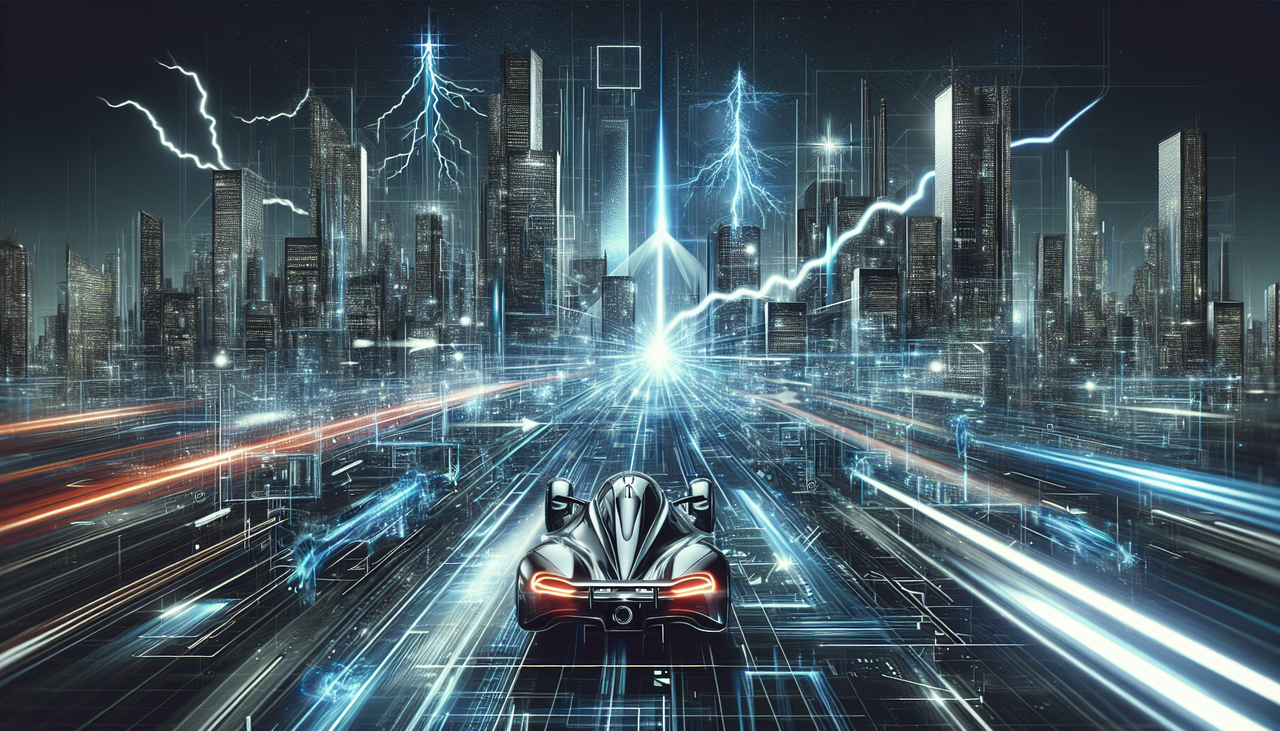 Representation of Solana as a fast and efficient blockchain platform.