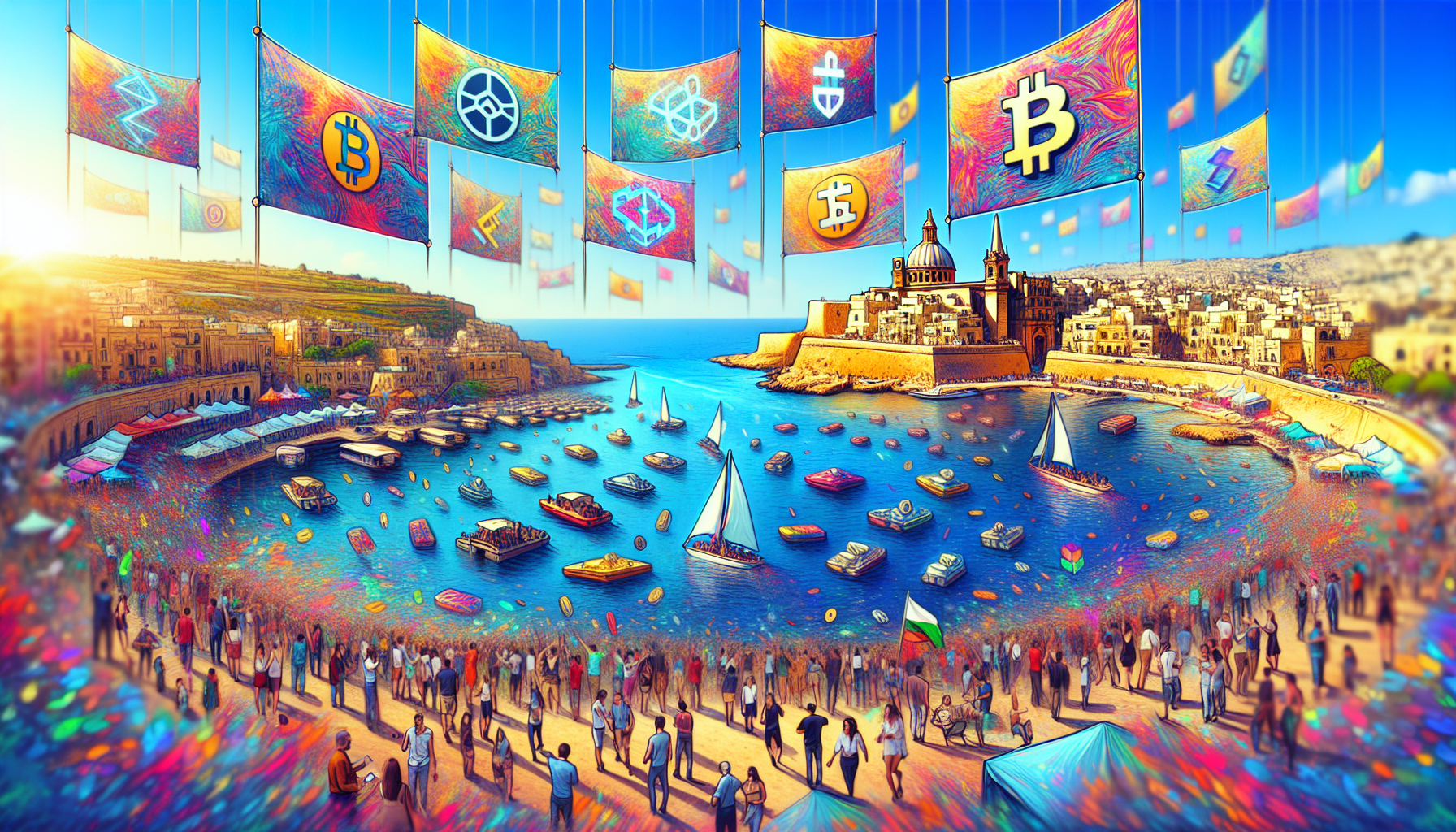Blockchain-themed festival on the coastline of Malta