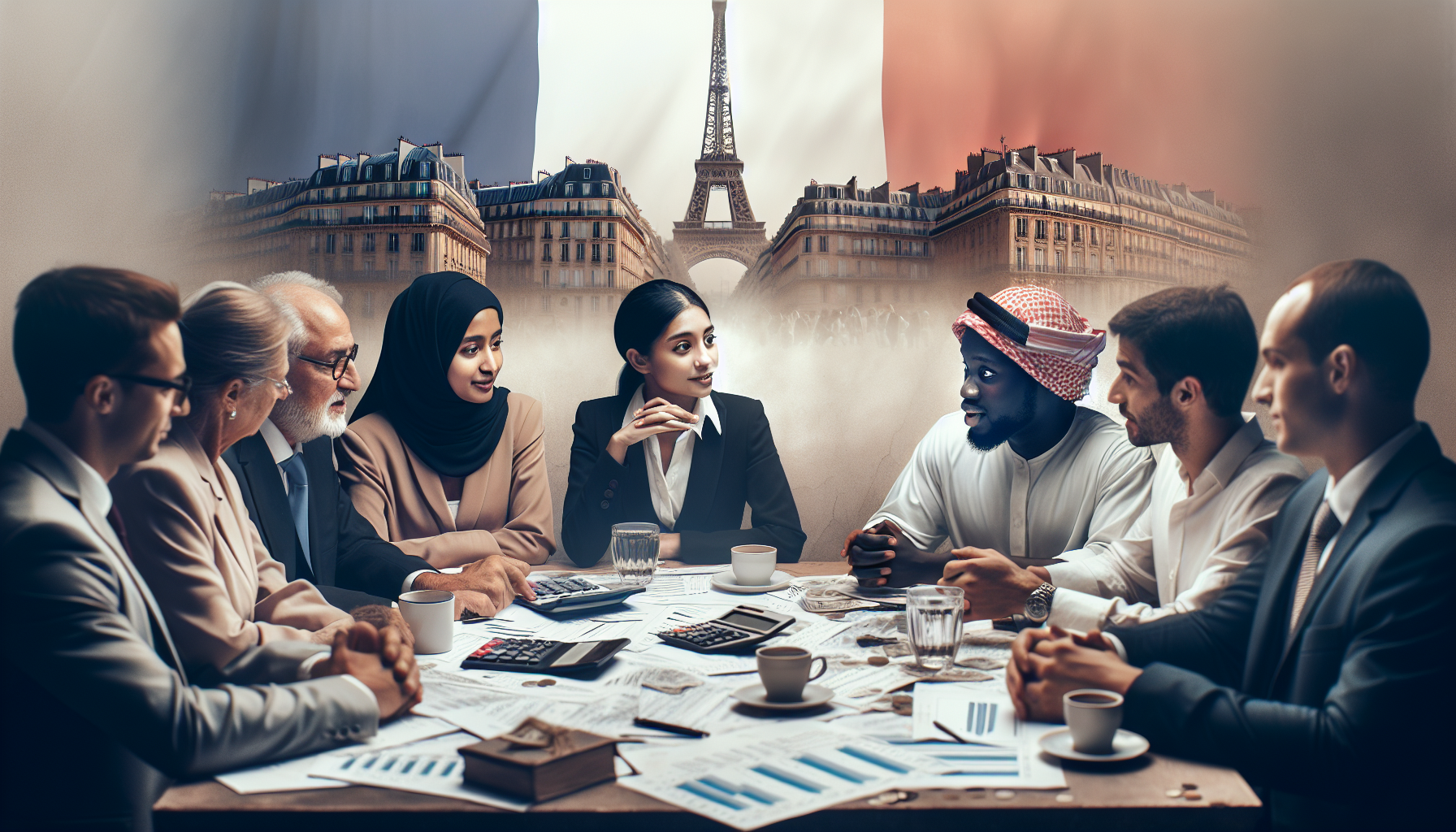 Discussion on taxes in France
