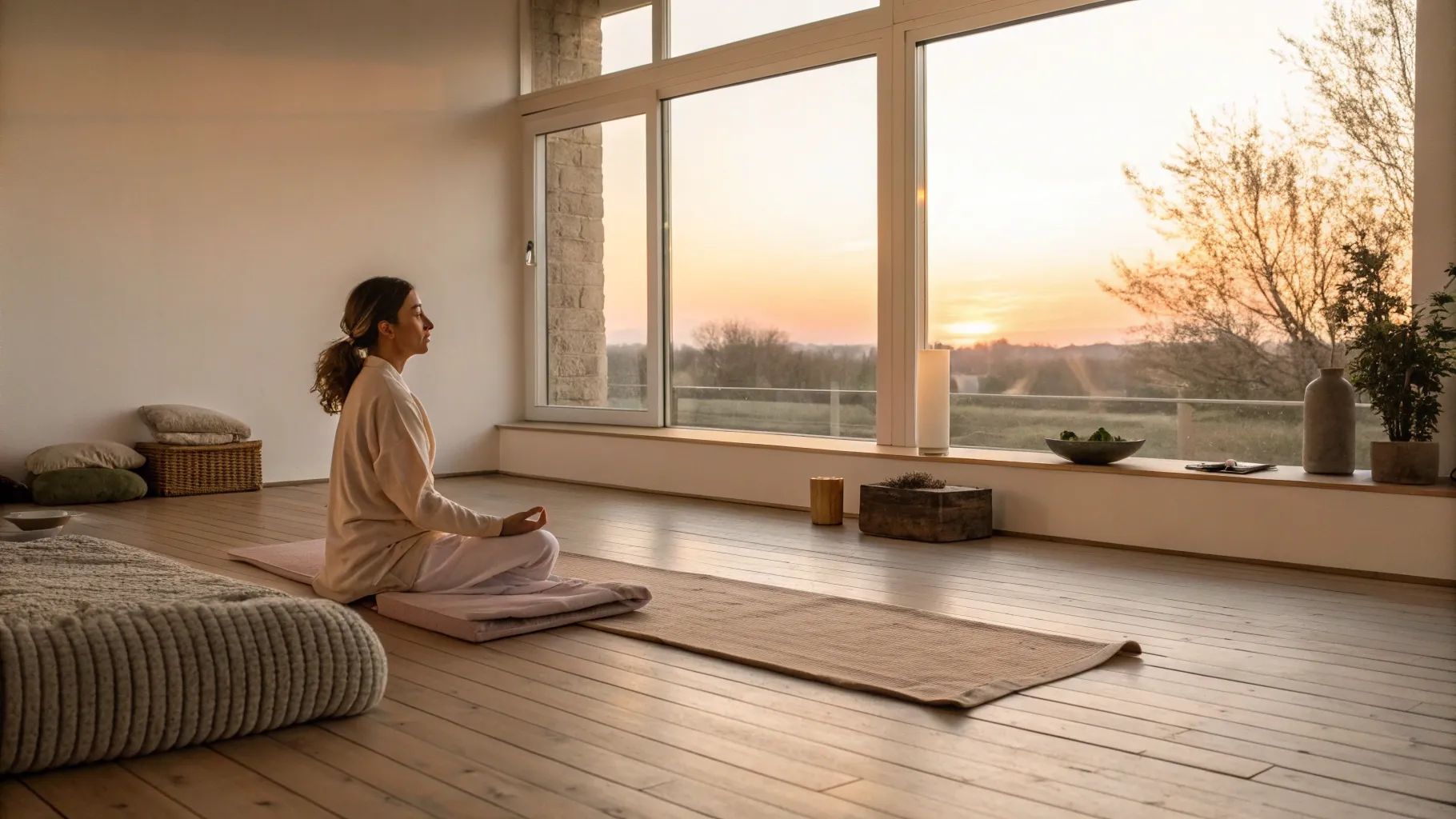 Featured image for the blog, "Yinyoga - djupavslappning för rygg och lår"