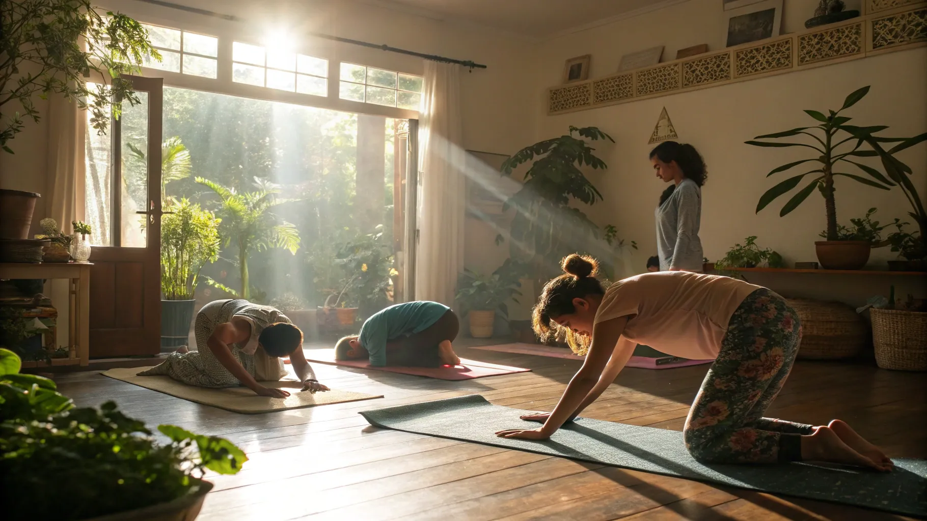 Featured image for the blog, "Starta din dag med energi - morgonyoga för alla"