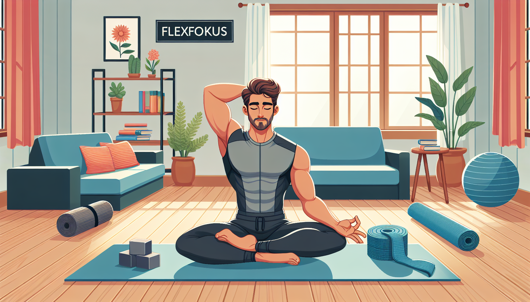 Featured image for the blog, "Yogaklass Flexfokus 35- En djupgående upplevelse"