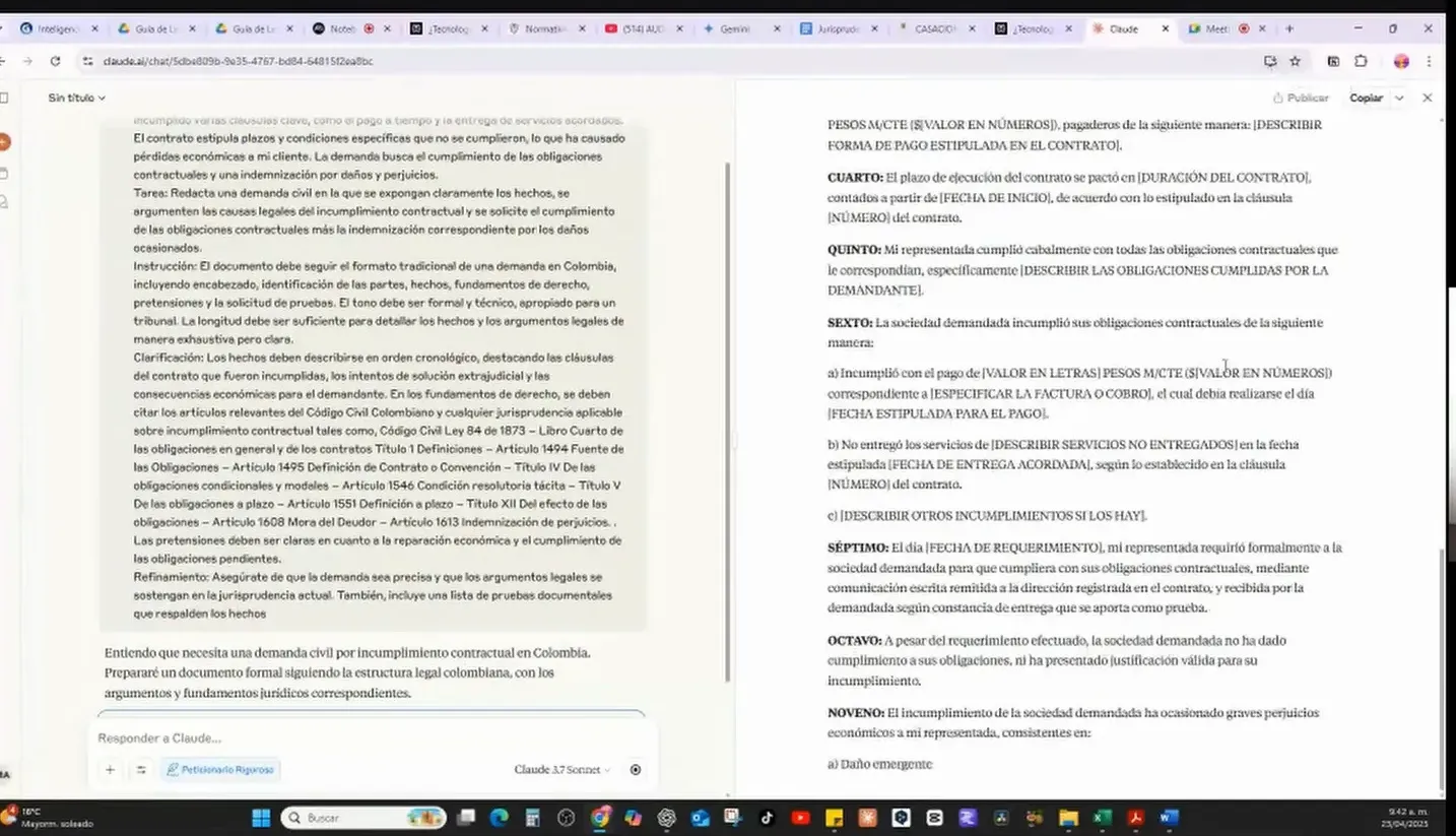 Comparativa entre Cloud y ChatGPT en redacción