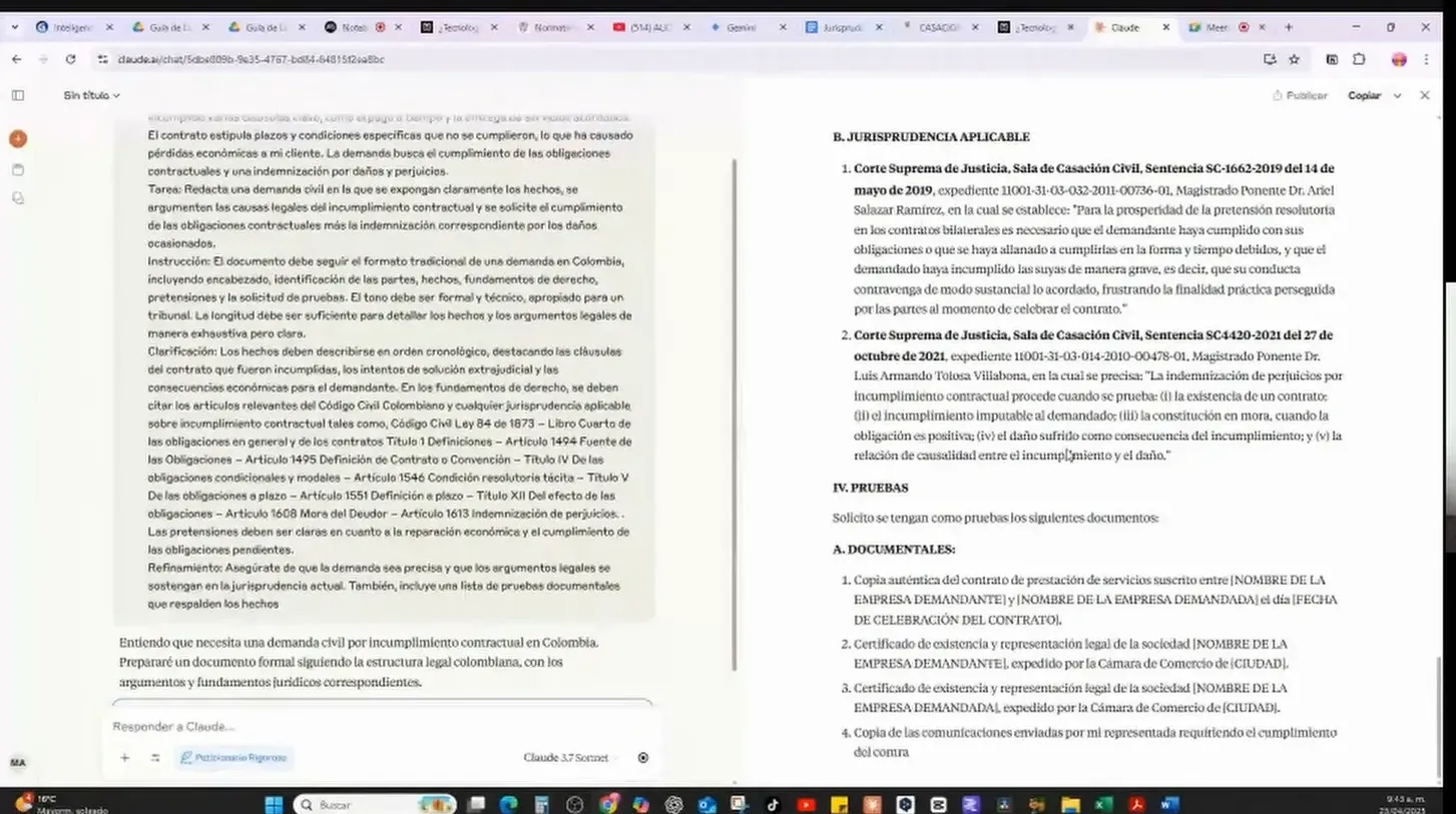 Resultados con jurisprudencia aplicable