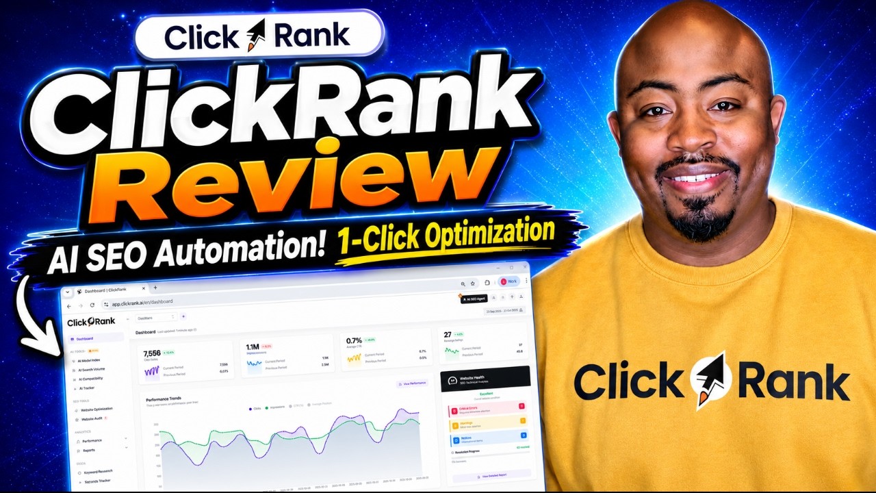 video thumbnail for 'Don't Buy ClickRank Until You See This Review!'