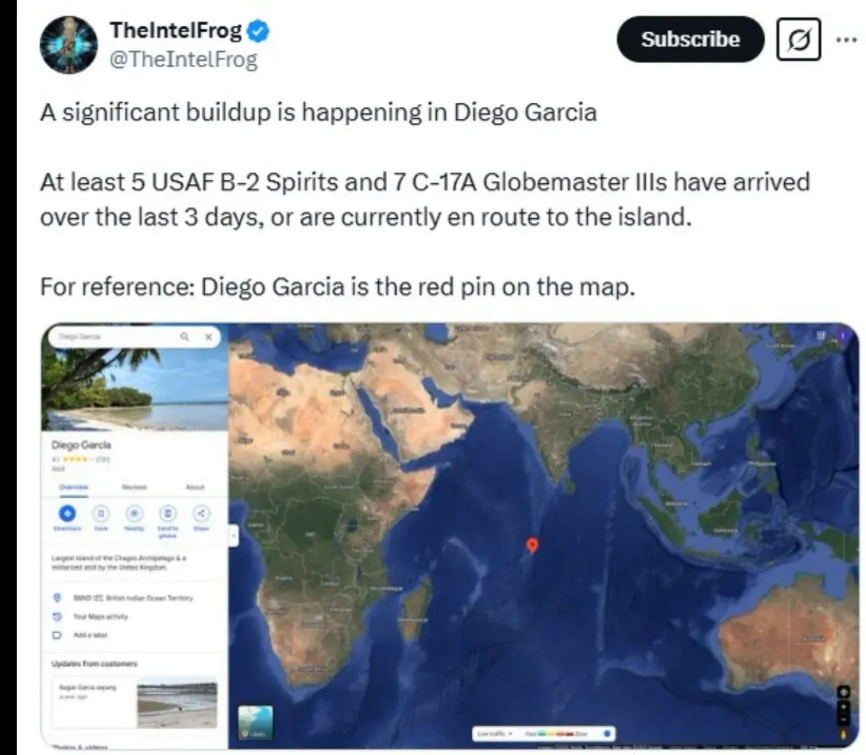 Evaluaciones de amenaza de la inteligencia sobre Irán