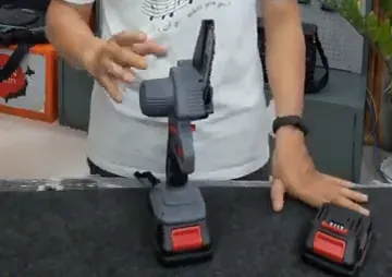 Lam và xích của máy cưa xích mini Kaizen