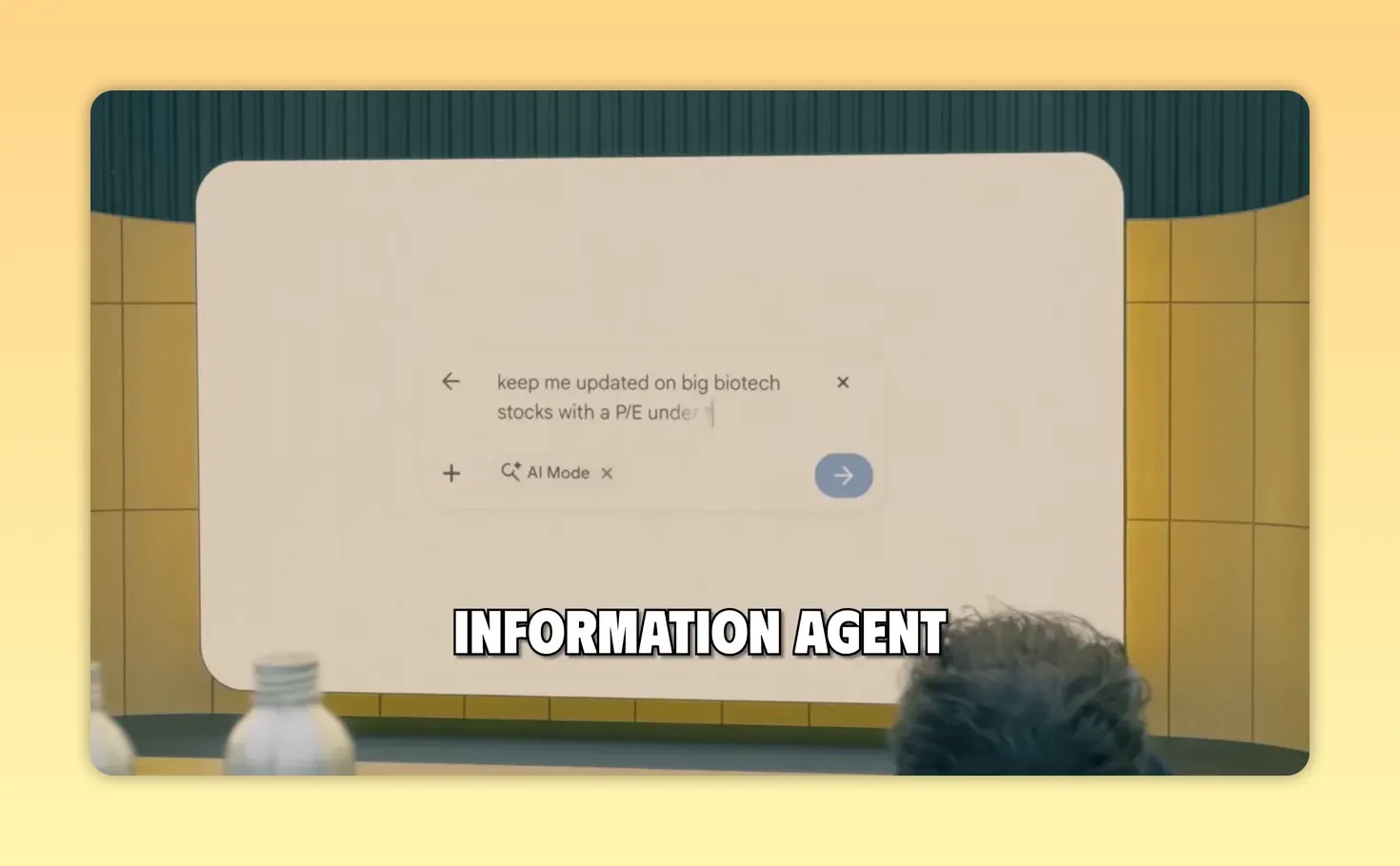 Slide minh họa Information Agent trong Google Search