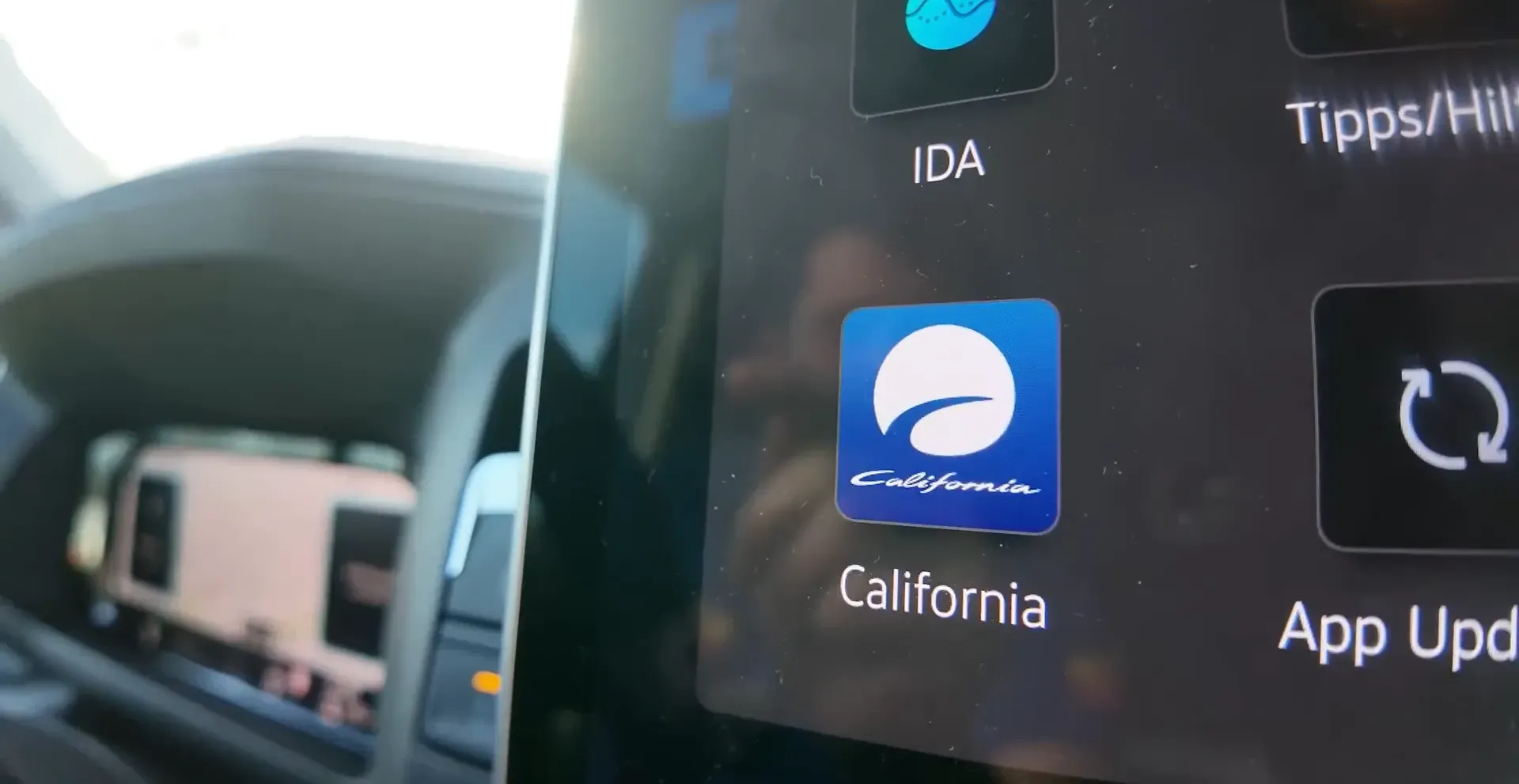 California App Steuerung für Grand California 2025