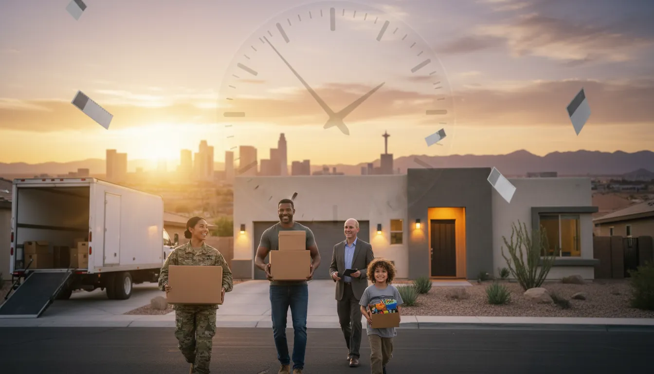 Las Vegas Military Move: Step-By-Step PCS Timeline & Smart Home Buying Plan