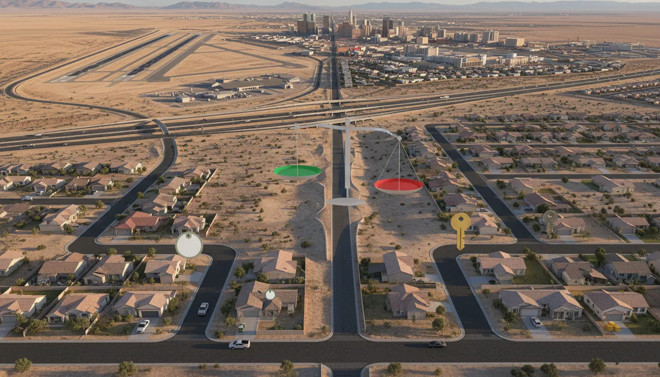 PCS To Nellis & Creech AFB In 2026: Rent vs Buy In Las Vegas NV ā Which Option Saves You More?