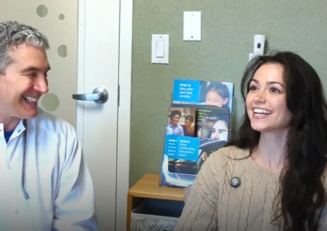 Kayla discussing her preference for Invisalign over braces