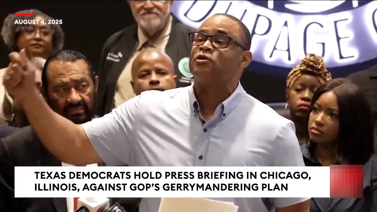 Congressman Marc Veasey defending Texas Democrats