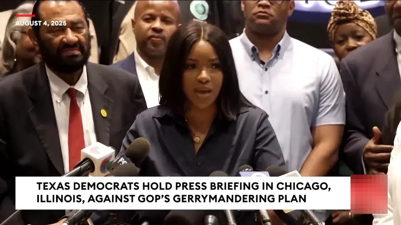 Jasmine Crockett addressing the sacrifices of Texas Democrats