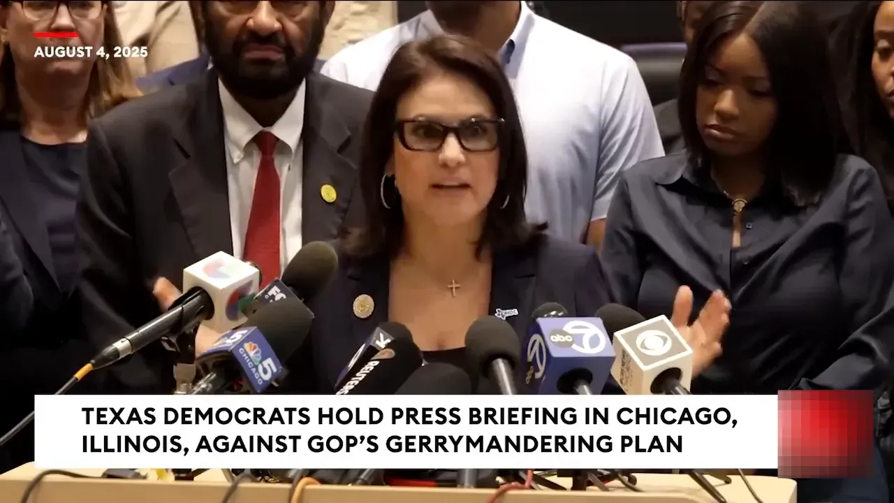 Anna Maria Rodriguez Ramos discussing racist redistricting