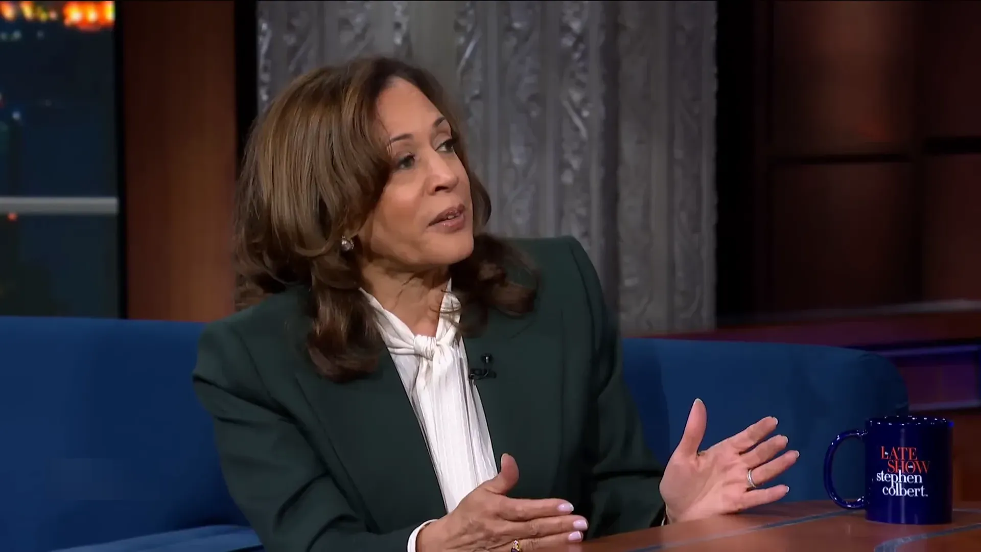 Kamala Harris speaking about hope after the election
