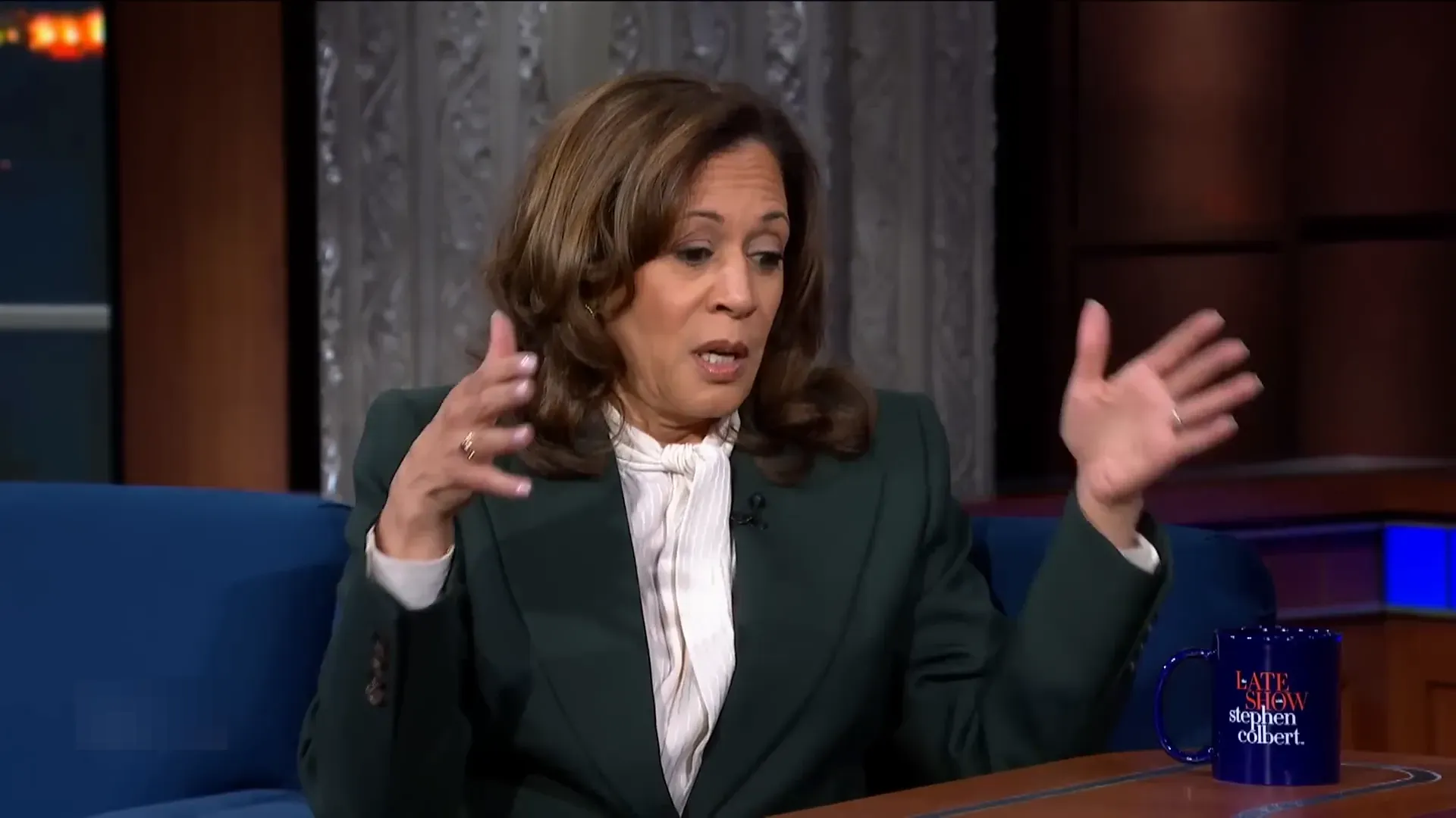 Kamala Harris emphasizing the power of the people